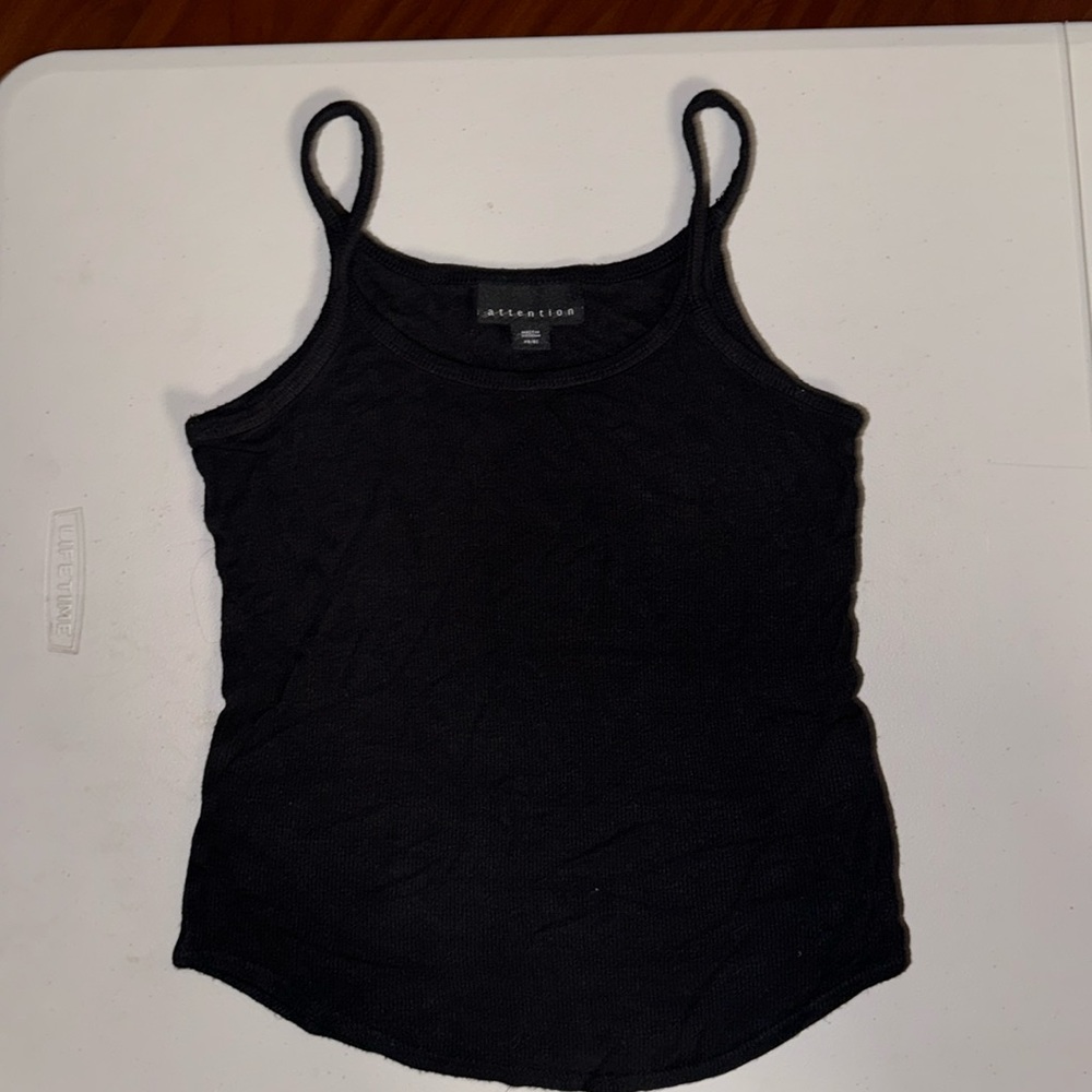 Women’s Attention ribbed tank top